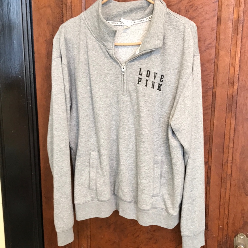 Grey Victoria’s Secret Pink sweatshirt